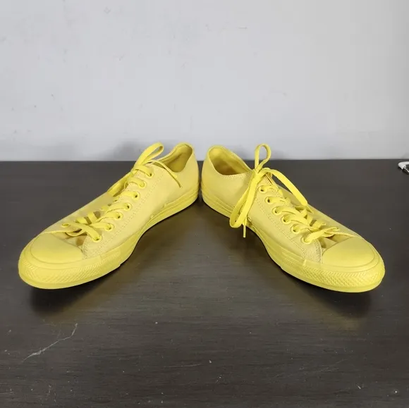 Converse CTAS Pro Monochrome Aurora Yellow Sneakers 166410F Men 8.5 Wom 10.5 NEW