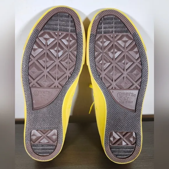 Converse CTAS Pro Monochrome Aurora Yellow Sneakers 166410F Men 8.5 Wom 10.5 NEW