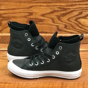 Converse CTAS WP Boot Hi Black Light Aqua White Shoes