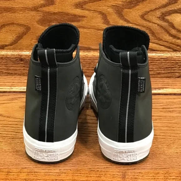 Converse CTAS WP Boot Hi Black Light Aqua White Shoes