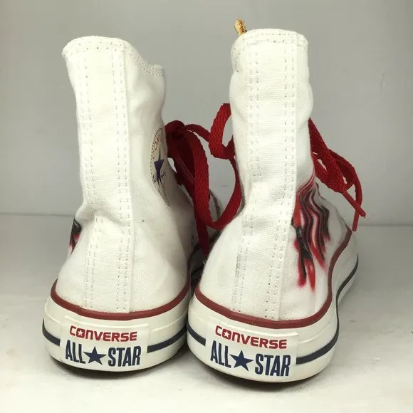 Converse Custom Alabama Crimson Roll Tide Sneakers