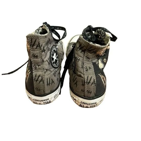 Converse DC Comics The Joker Chuck Taylor High Top Sneakers Unisex Men 7 Women 9