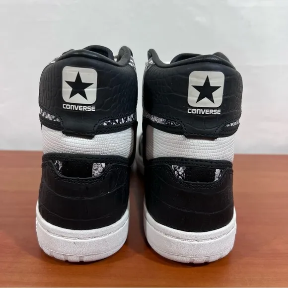 Converse Fastbreak Hi Black Snake Unisex Sneaker Size 9 or 7.5 #B1600