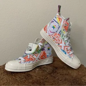 Converse Inclusive Chuck 70 Family  Unity Pride Hi Sneakers Unisex Men 5 Women 7