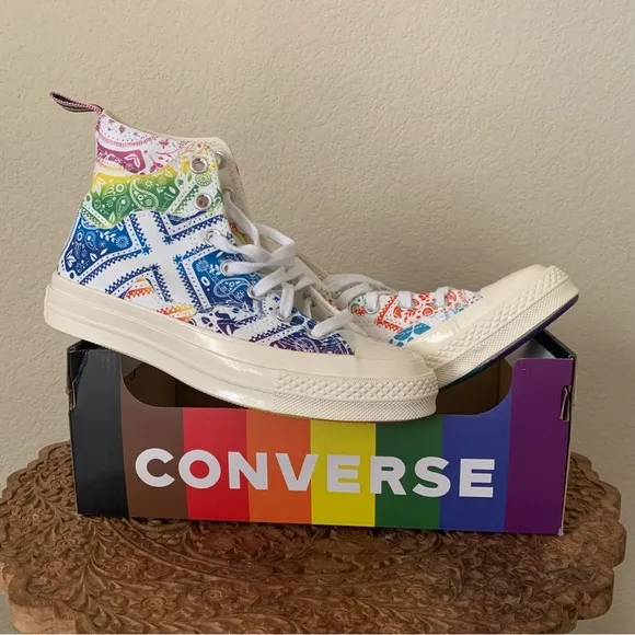 Converse Inclusive Chuck 70 Family  Unity Pride Hi Sneakers Unisex Men 5 Women 7