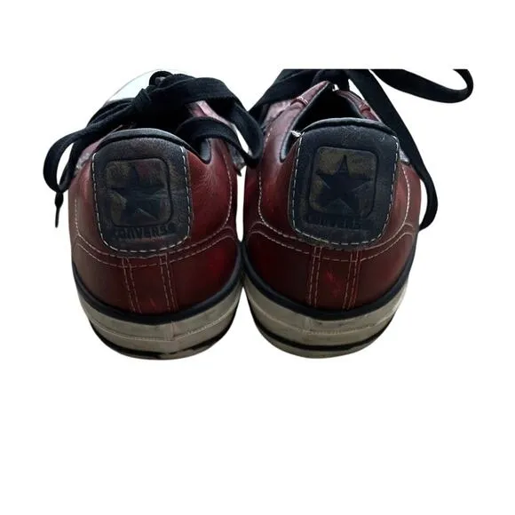 Converse John Varvatos Leather Sneakers Distressed Unisex Size M8.5 W10.5