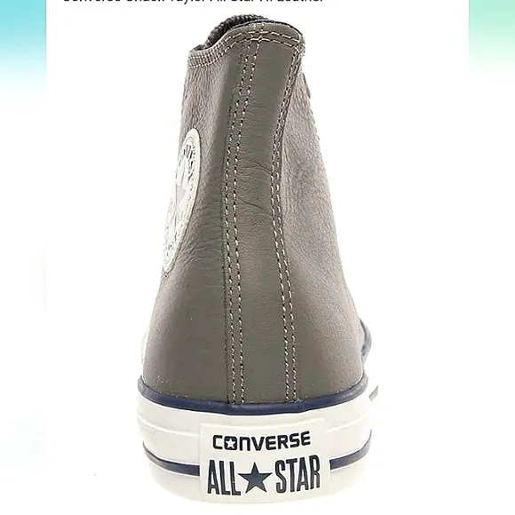 CONVERSE Leather All Star Chuck Taylor High Top Sneakers EUC