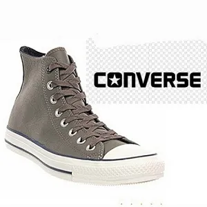 CONVERSE Leather All Star Chuck Taylor High Top Sneakers EUC