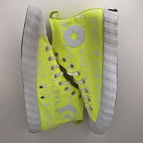 Converse Not a Chuck Unisex A03146C Yellow UNT1TL3D High Size 12M 14W Sneakers