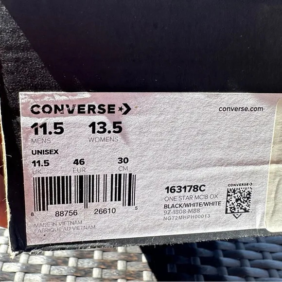 Converse One Star Mc18 Gore-Tex unisex Sneakers 163178c