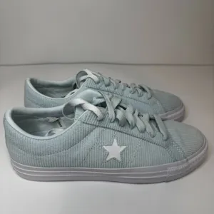 Converse One Star Pro Baby Blue Corduroy Shoes Unisex Size 10