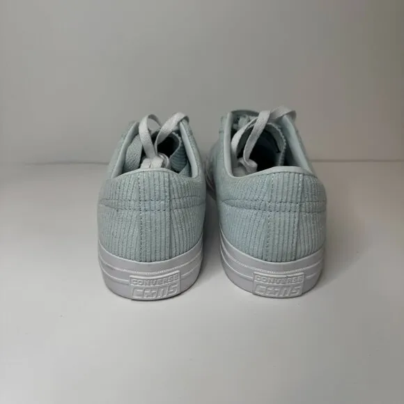 Converse One Star Pro Baby Blue Corduroy Shoes Unisex Size 10