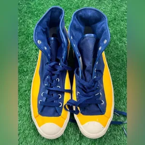 Converse Pop Trading Company x Jack Purcell Pro High Navy Yellow 169006C M-10.5