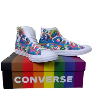 Converse Rainbow Pride Collection Trippy Hippie Limited High Top Sneakers Unisex