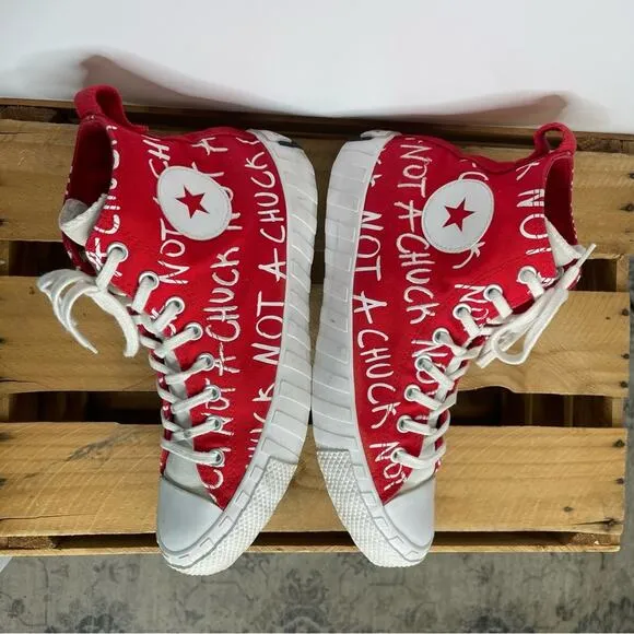 Converse Red High Tops Not a Chuck sneaker M9 W11