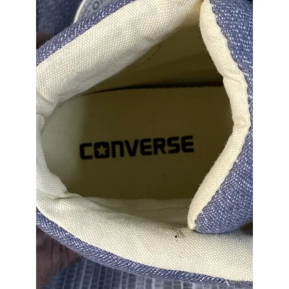 Converse Unisex Adults CTAS Sneakers‎ Gray 146993C High Top Lace up M 8 W 10 New