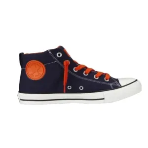 CONVERSE unisex All Star Chuck Taylor Street Mid Shoe in Dozar Blue