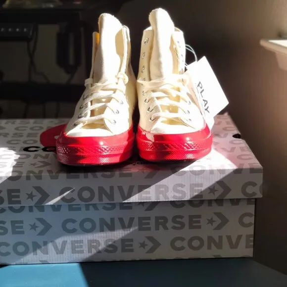 Converse Unisex Comme des Garçons PLAY (NEW w/tags and box)