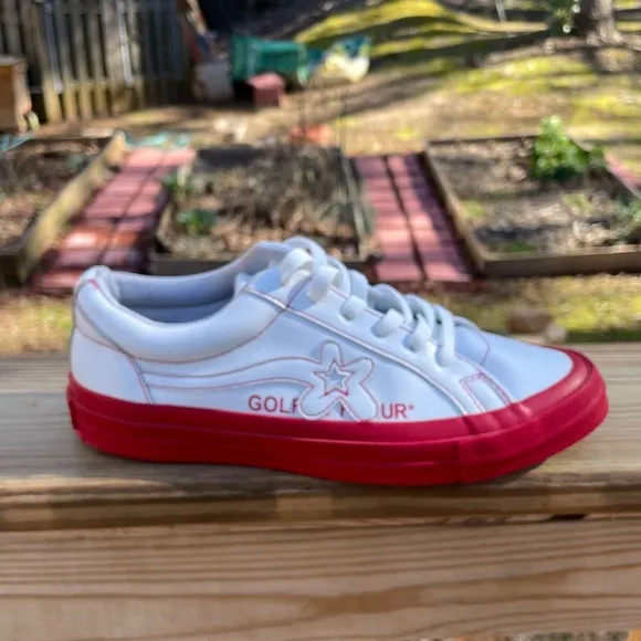 Converse UNISEX Golf Le Fleur X One Star Ox Sneakers in 'Racing Red'  SZ 8