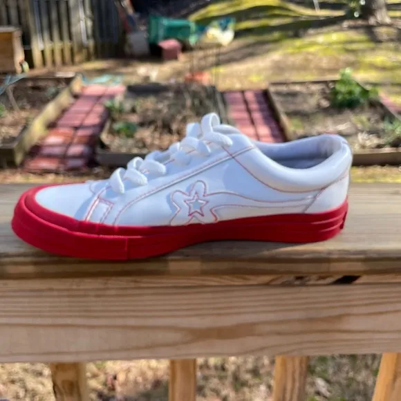 Converse UNISEX Golf Le Fleur X One Star Ox Sneakers in 'Racing Red'  SZ 8