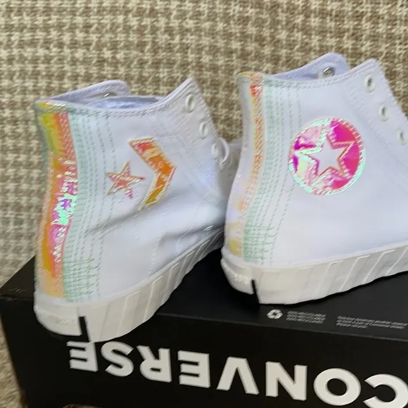 Converse Untitled Hi White/White/Iridescent MEN`S