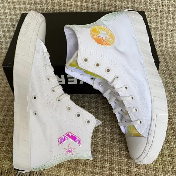 Converse Untitled Hi White/White/Iridescent MEN`S