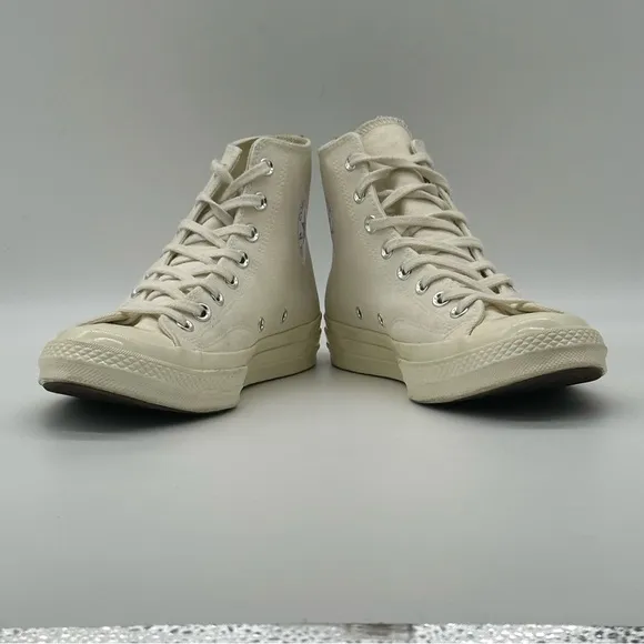 Converse x Comme Des Garçons Play Sneakers. Sz. 12