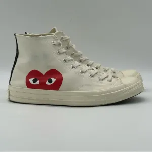 Converse x Comme Des Garçons Play Sneakers. Sz. 12