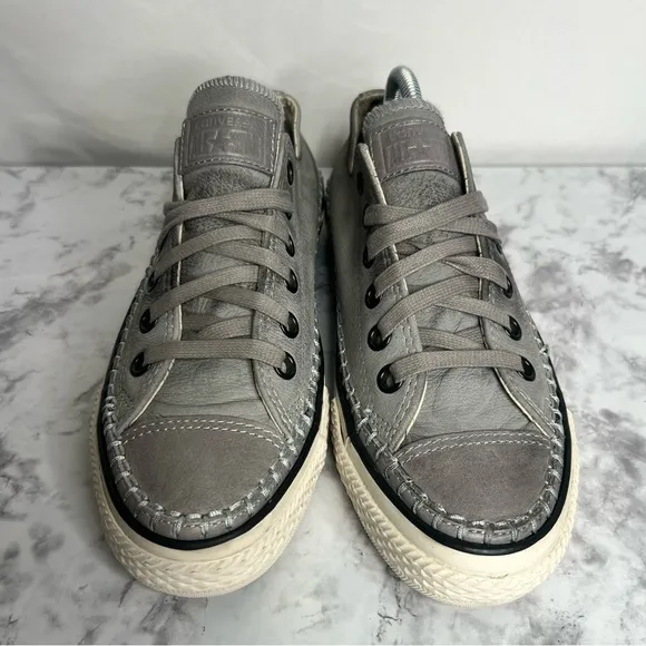 Converse x John Varvatos CT OX Blanket Stitch Unisex Gray Shoe Size 7 or 5
