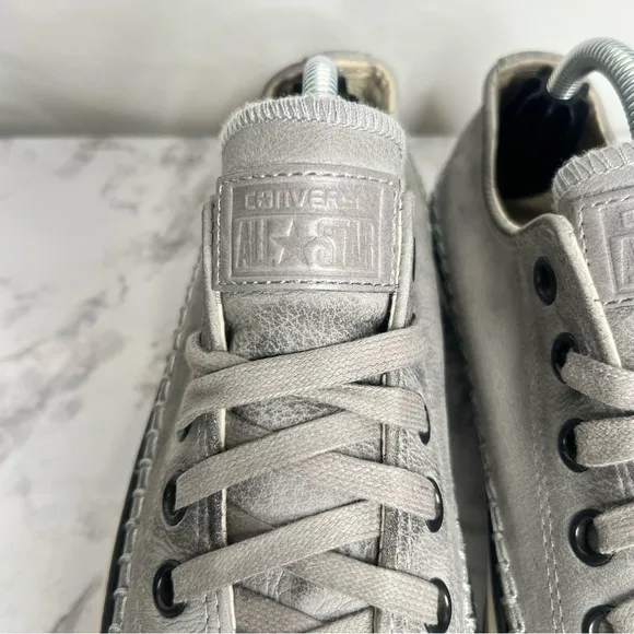 Converse x John Varvatos CT OX Blanket Stitch Unisex Gray Shoe Size 7 or 5