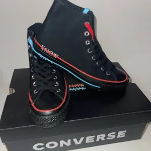 Converse x Know Wave Black Chuck 70 HI shoes