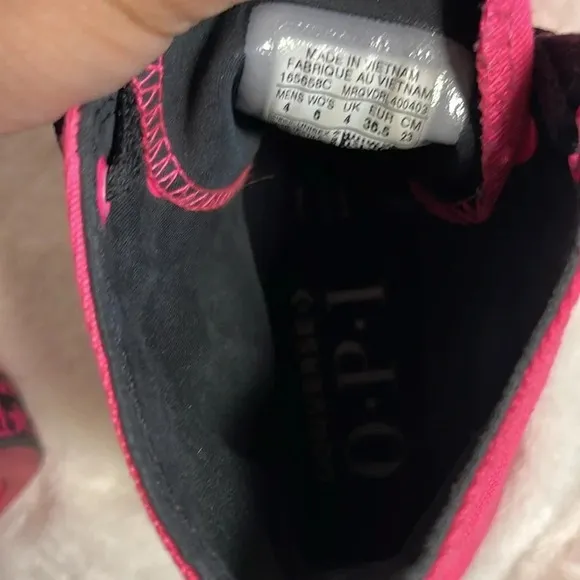 Converse X OPI V-I-Pink Passes Chuck Taylor All Star High Top Sneakers Size 6