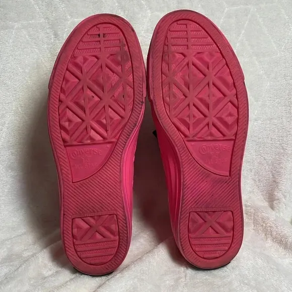 Converse X OPI V-I-Pink Passes Chuck Taylor All Star High Top Sneakers Size 6