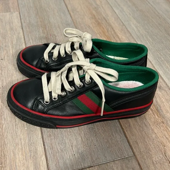COPY - Gucci Tennis 1977 leather sneaker size 34 US 4 Unisex