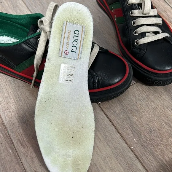COPY - Gucci Tennis 1977 leather sneaker size 34 US 4 Unisex