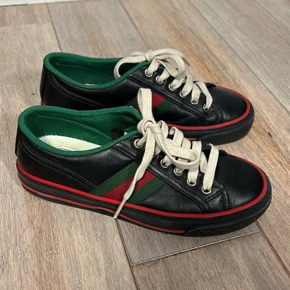 COPY - Gucci Tennis 1977 leather sneaker size 34 US 4 Unisex