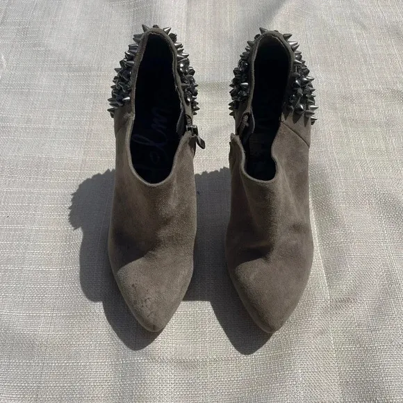 COPY - Womens Sam Edelman Lorissa Studded Booties - Sz. 7.5