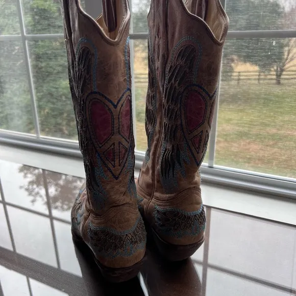 Corral Boots with HEARTS