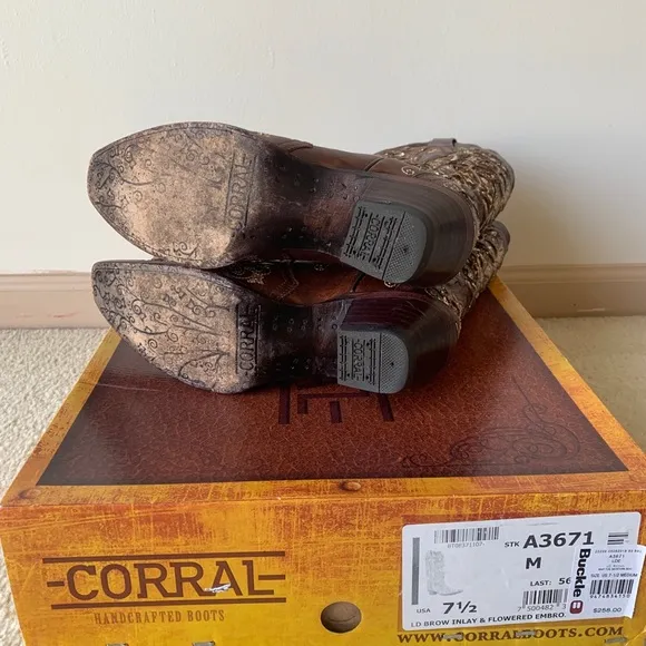 Corral Brown Cowboy Boots