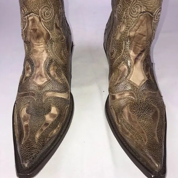 Corral  Womens Brown Cutout Western Style boots