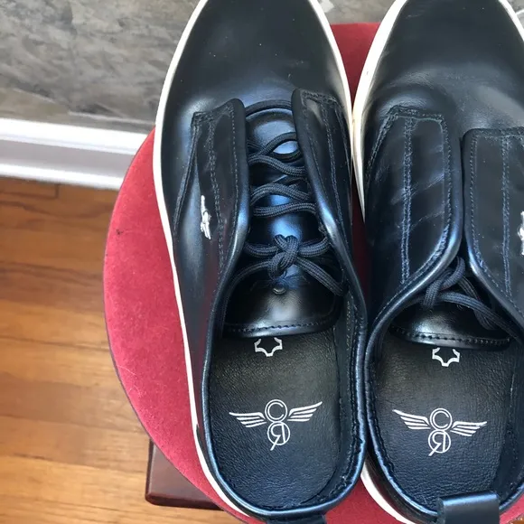 Creative Recreation black leather sneakers size 8