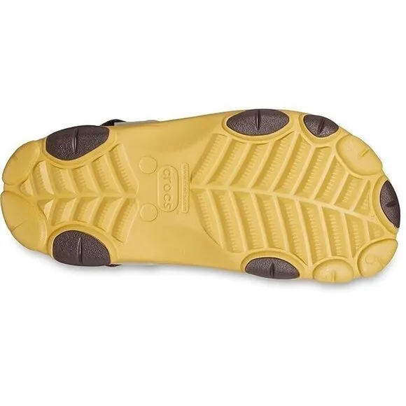 Crocs All Terrain 207936-76A Clog Unisex M9/W11 Desert Grass Lined Shoes APP1382