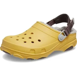 Crocs All Terrain 207936-76A Clog Unisex M9/W11 Desert Grass Lined Shoes APP1382