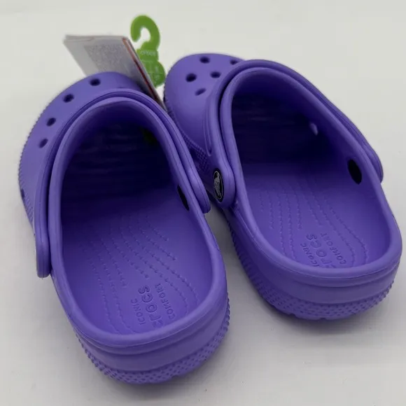 Crocs Classic Clog Kids Purple Comfort Slip On Shoes Size C11