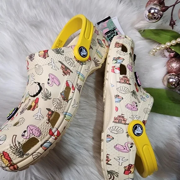 Crocs Unisex-Child Classic Spring Break Clog new