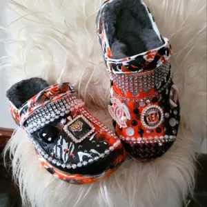 Custom Bengal crocs