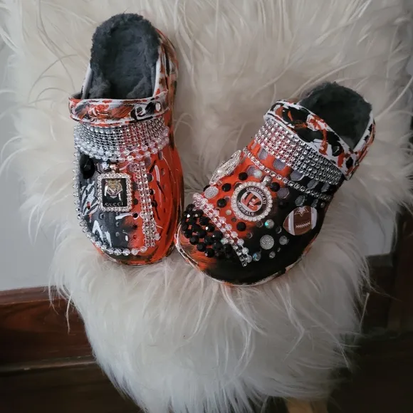Custom Bengal crocs