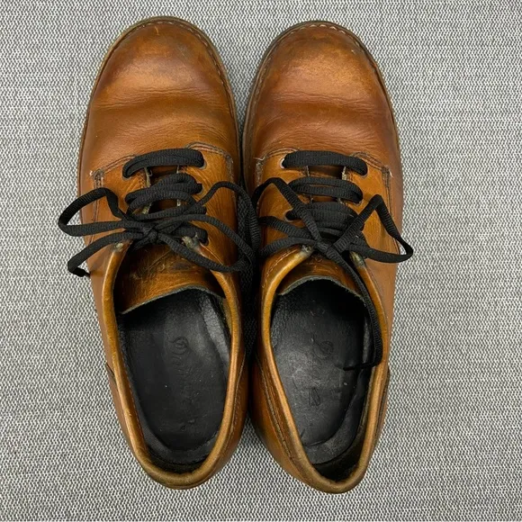 Danger Mt.Tabor 643 Harvest Brown Men’s EE‎ Leather Oxford Shoes Size 9
