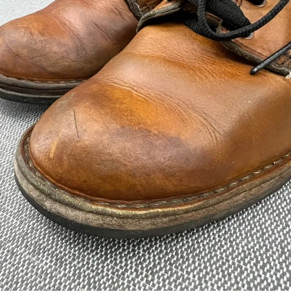 Danger Mt.Tabor 643 Harvest Brown Men’s EE‎ Leather Oxford Shoes Size 9