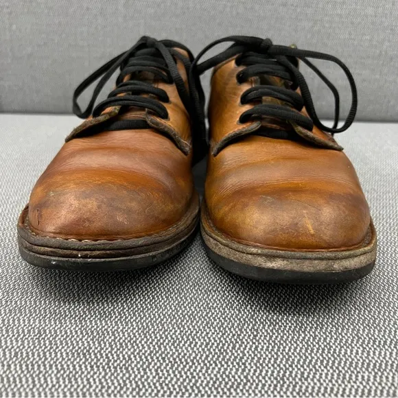 Danger Mt.Tabor 643 Harvest Brown Men’s EE‎ Leather Oxford Shoes Size 9